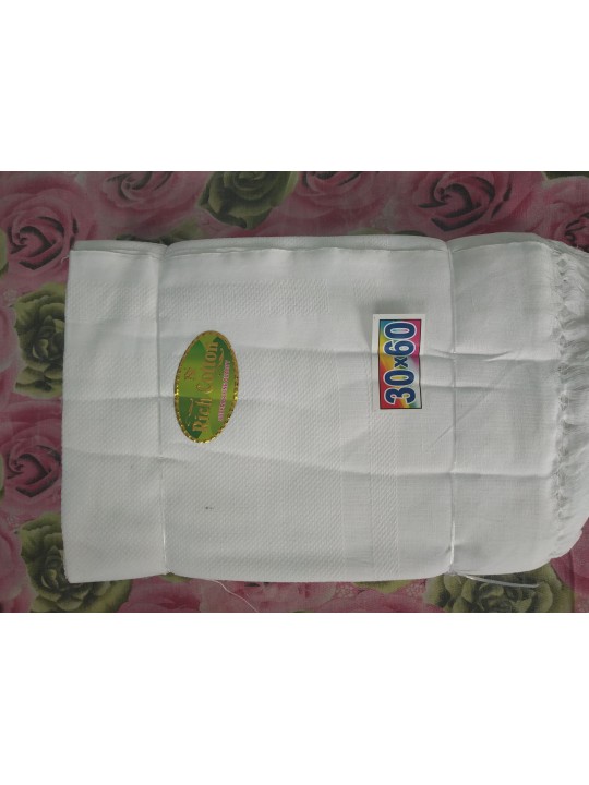 Rich Cotton White Highly Soft Quality Towel